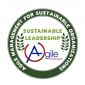 Sustainable Leadership badge for people meeting the Agile Management for Sustainable Organizations training