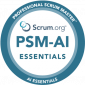 Professional Scrum Master AI Essentials scrum.org