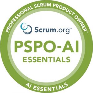Professional Scrum Product Owner™ – AI Essentials (PSPO-AI)